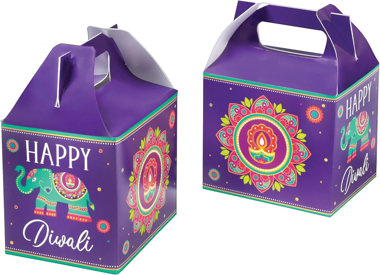 Happy Diwali Treat Boxes 8ct