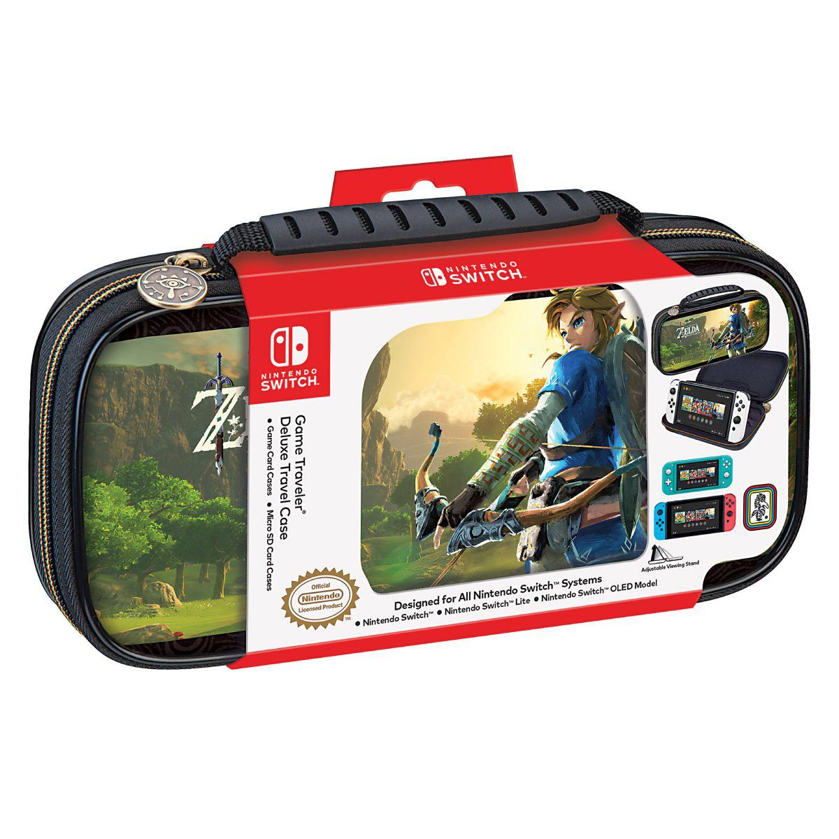 Deluxe Travel Case for Nintendo Switch Consoles