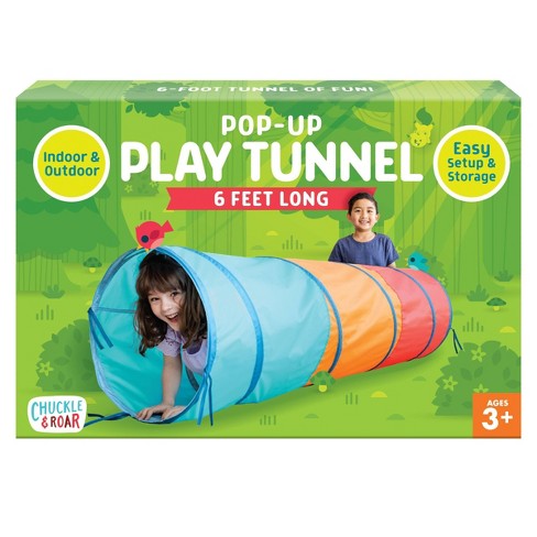 Chuckle & Roar 6 Foot PopUp Play Tunnel
