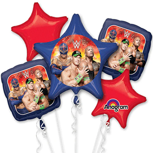 WWE Foil Balloon Bouquet